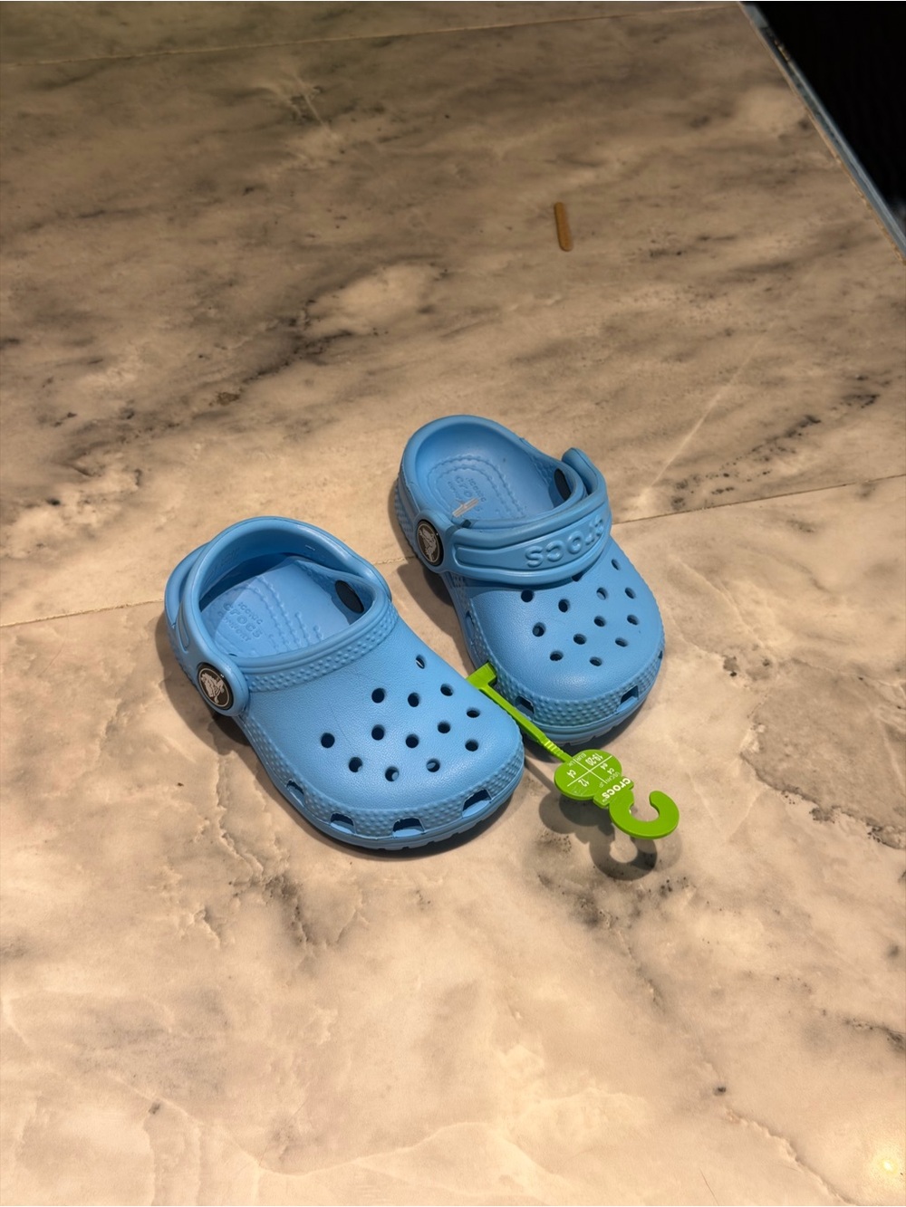 CROCS Kids Light Blue Classic Clogs
